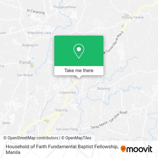 Household of Faith Fundamental Baptist Fellowship map
