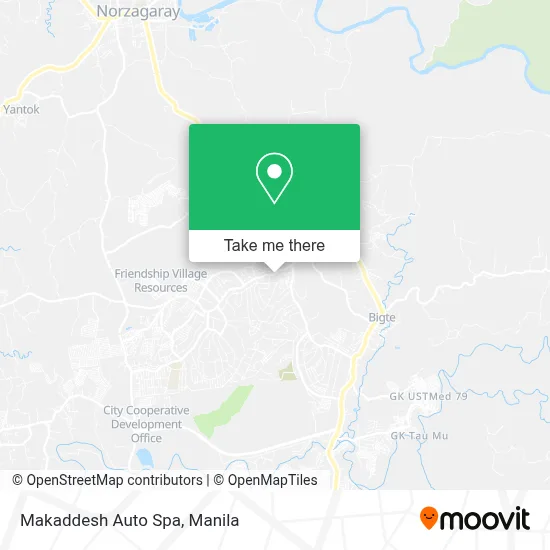 Makaddesh Auto Spa map