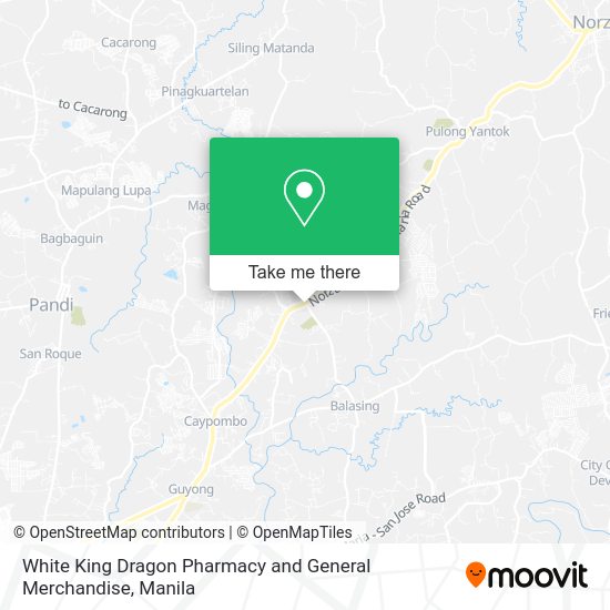 White King Dragon Pharmacy and General Merchandise map
