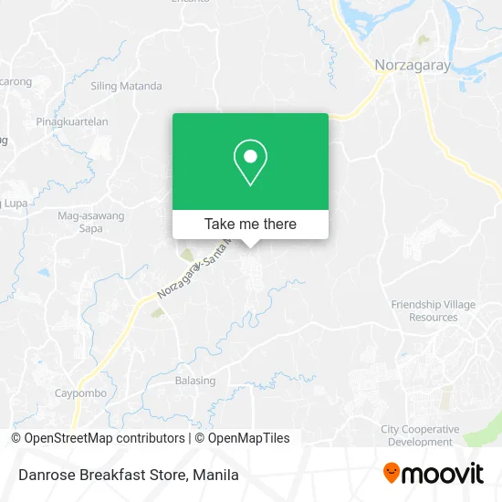 Danrose Breakfast Store map