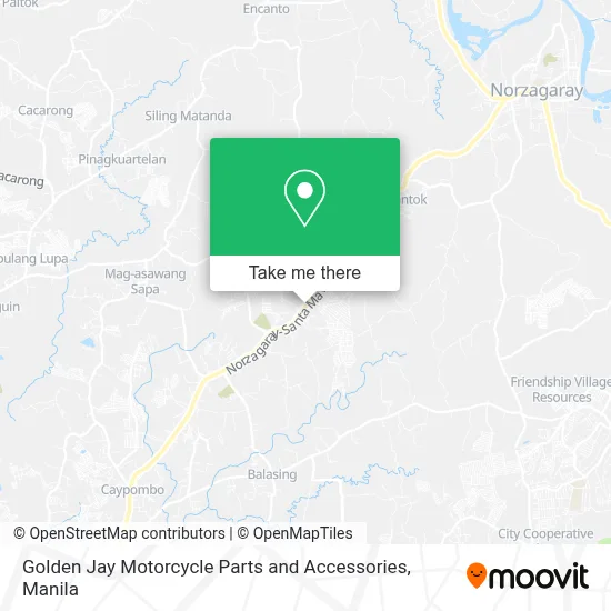 Golden Jay Motorcycle Parts and Accessories map