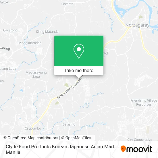 Clyde Food Products Korean Japanese Asian Mart map