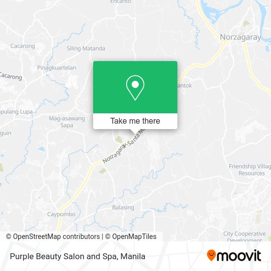 Purple Beauty Salon and Spa map