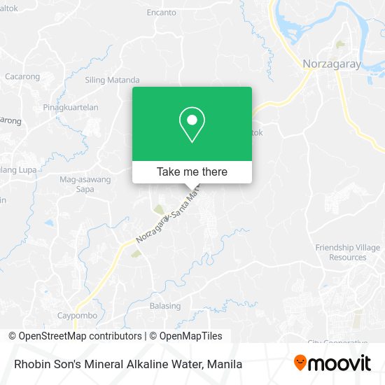 Rhobin Son's Mineral Alkaline Water map