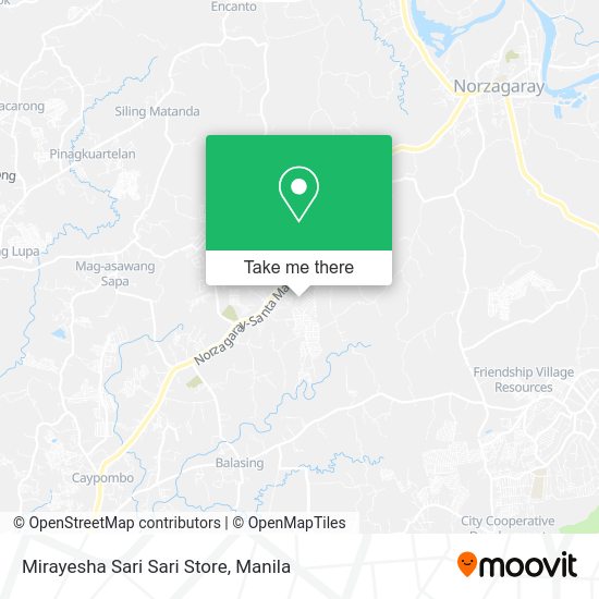 Mirayesha Sari Sari Store map