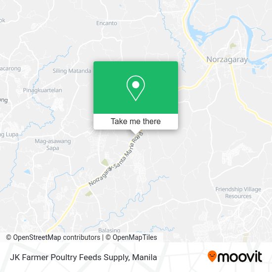 JK Farmer Poultry Feeds Supply map