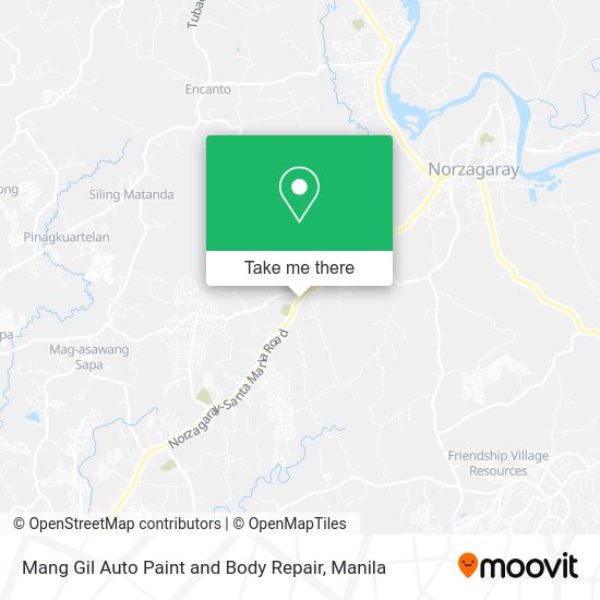Mang Gil Auto Paint and Body Repair map