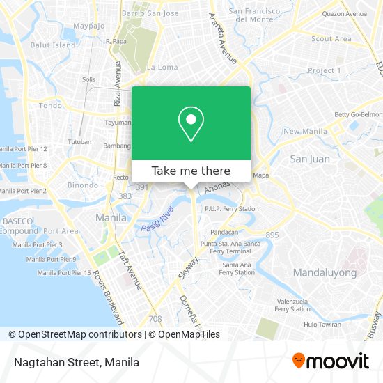 Nagtahan Street map