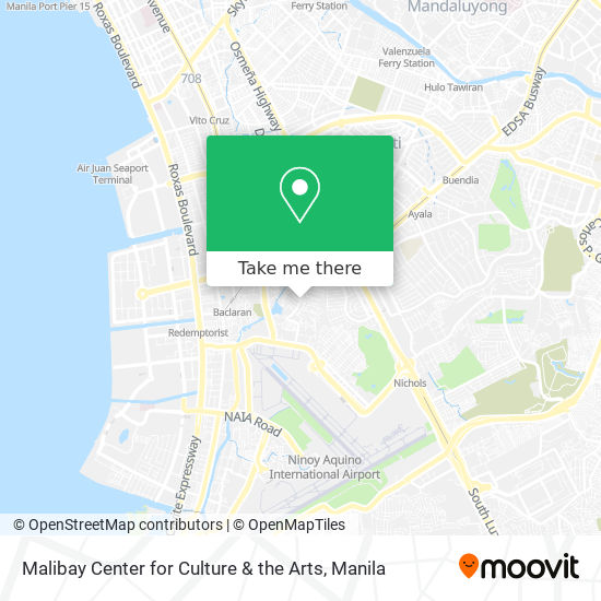 Malibay Center for Culture & the Arts map