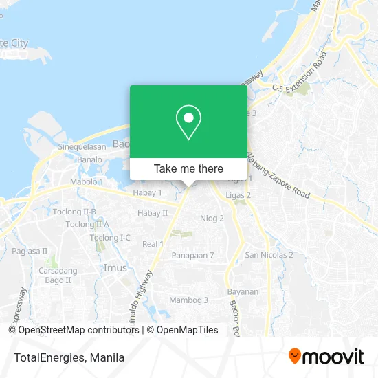 TotalEnergies map