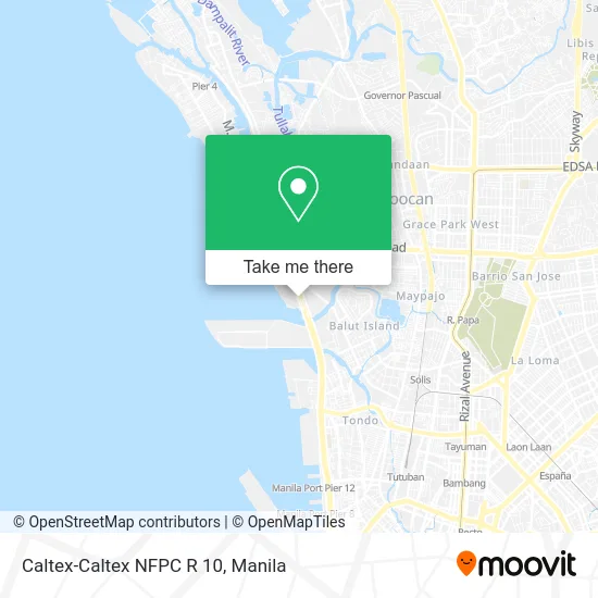 Caltex-Caltex NFPC R 10 map