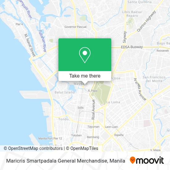 Maricris Smartpadala General Merchandise map