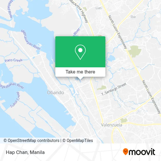 Hap Chan map