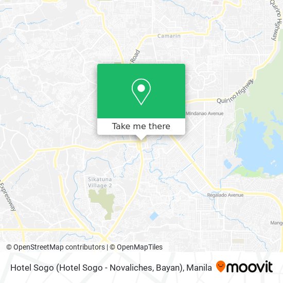 Hotel Sogo (Hotel Sogo - Novaliches, Bayan) map