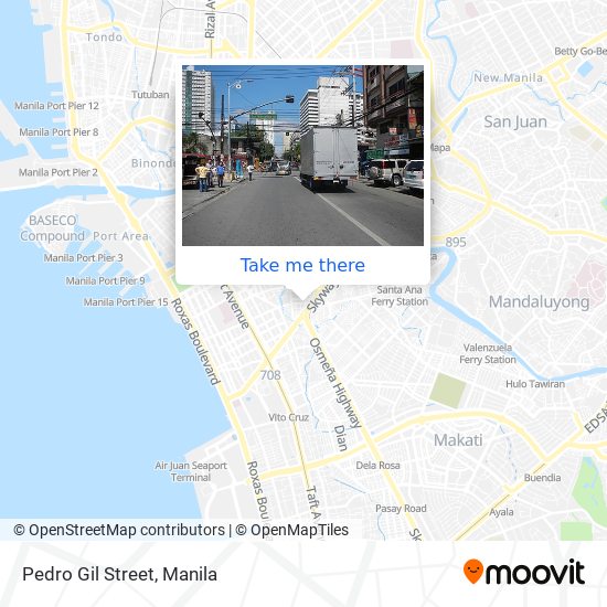 Pedro Gil Manila Map How To Get To Pedro Gil Street In Manila By Bus Or Train?