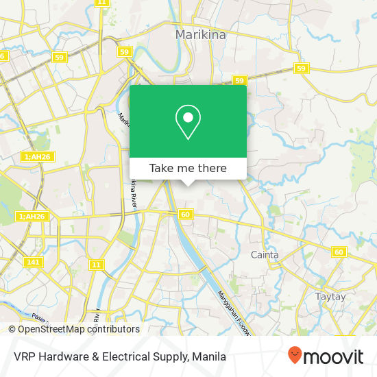 VRP Hardware & Electrical Supply map