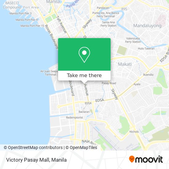 Victory Pasay Mall map
