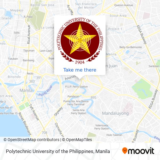 Polytechnic University of the Philippines map