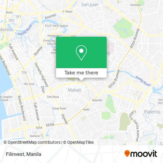 Filinvest map