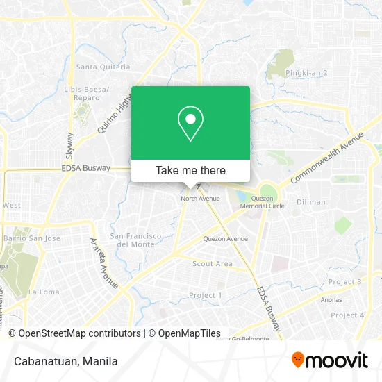 Cabanatuan map