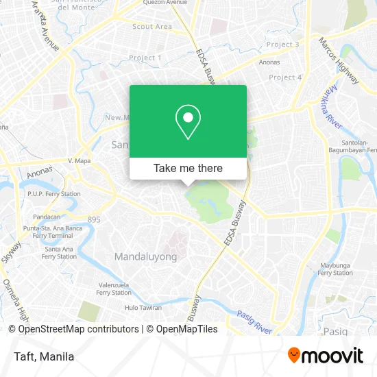 Taft map