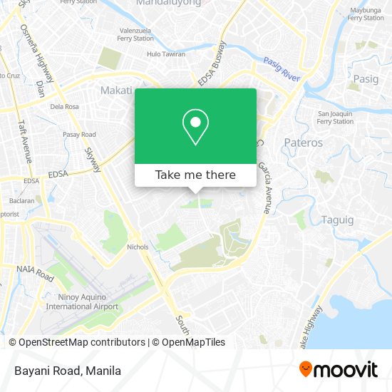 Bayani Road map