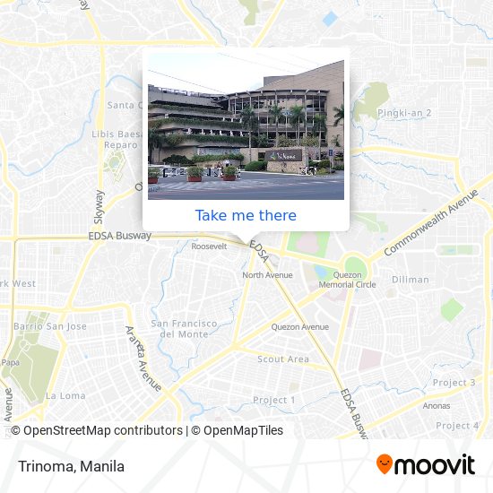 Trinoma map