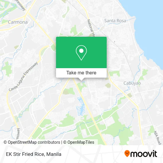 EK Stir Fried Rice map