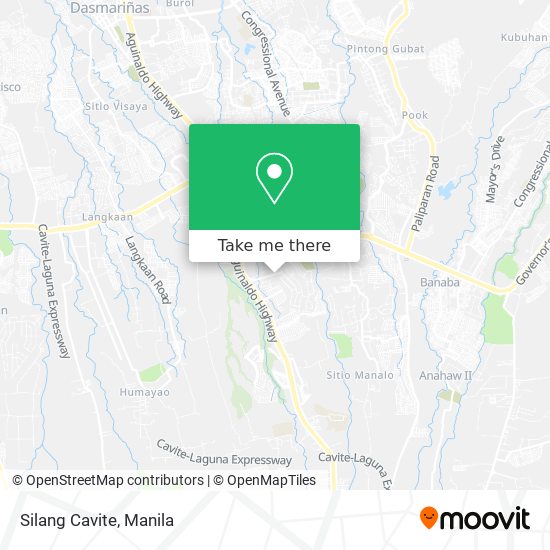 Silang Cavite map