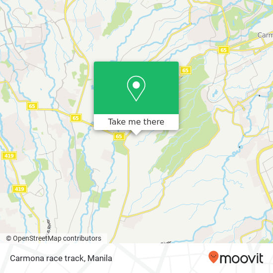 Carmona race track map