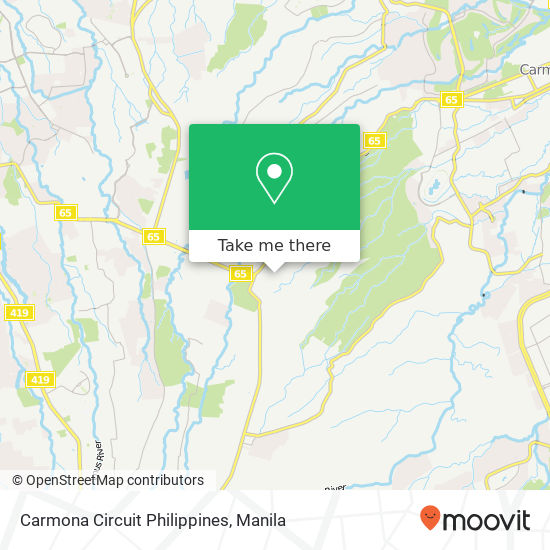 Carmona Circuit Philippines map