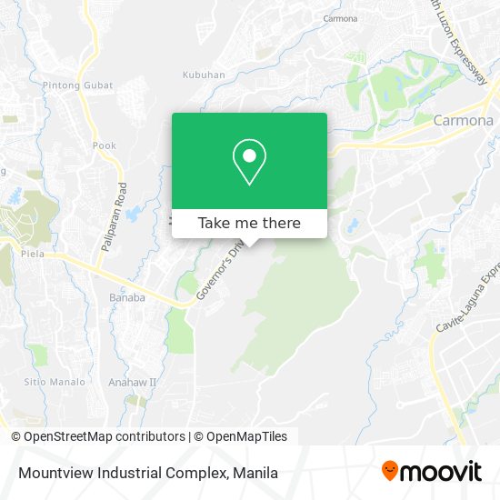 Mountview Industrial Complex map