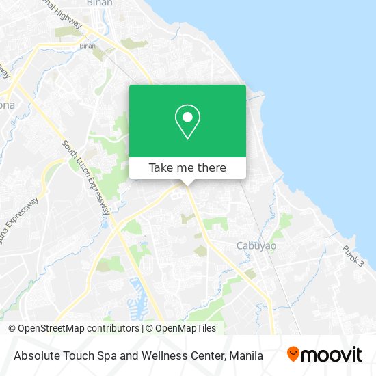 Absolute Touch Spa and Wellness Center map