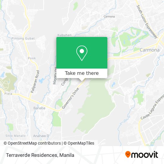 Terraverde Residences map