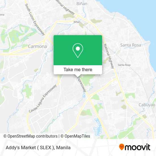 Addy's Market ( SLEX ) map