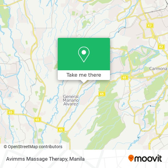 Avimms Massage Therapy map