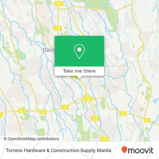 Torreno Hardware & Construction Supply map