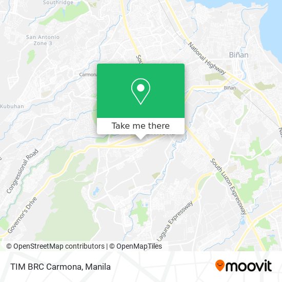 TIM BRC Carmona map