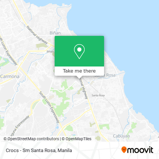 Crocs - Sm Santa Rosa map