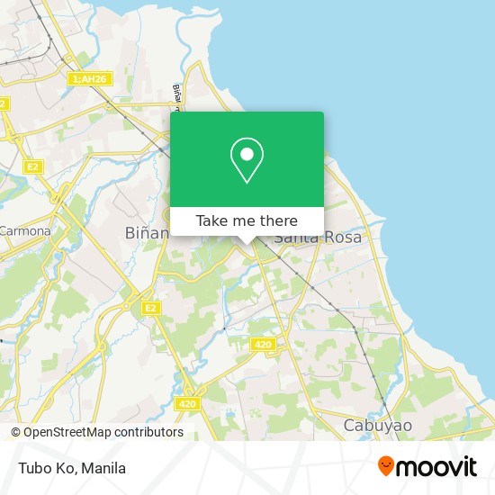Tubo Ko map