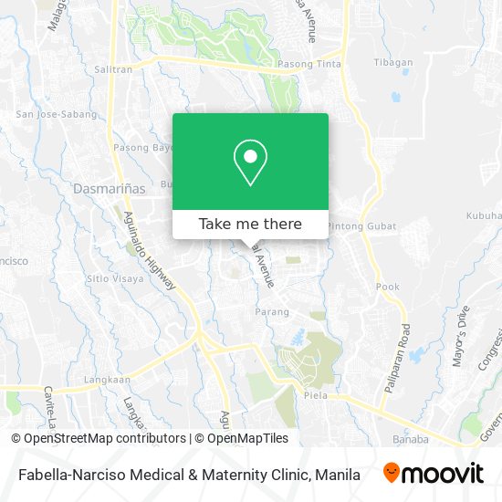 Fabella-Narciso Medical & Maternity Clinic map