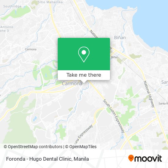 Foronda - Hugo Dental Clinic map
