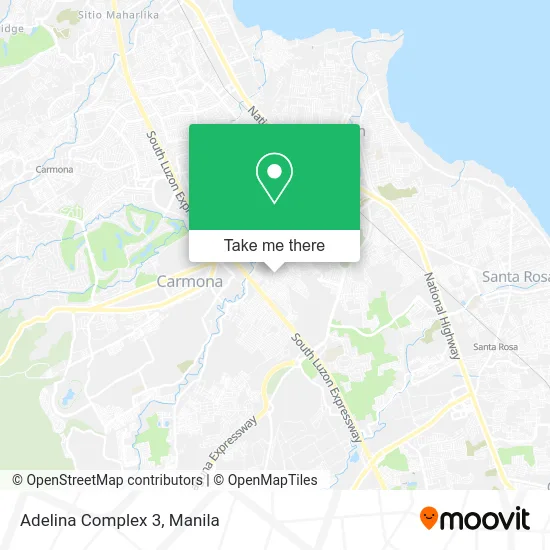 Adelina Complex 3 map