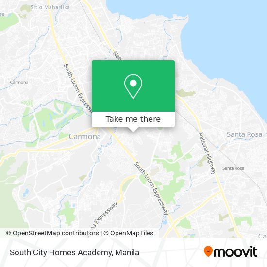 South City Homes Academy map