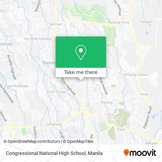 Congressional National High School map