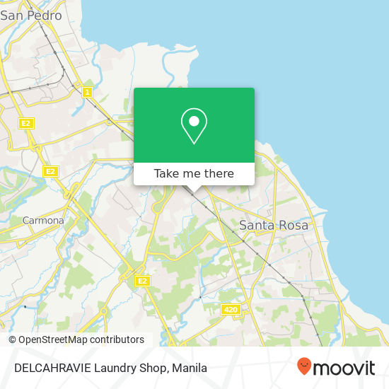 DELCAHRAVIE Laundry Shop map