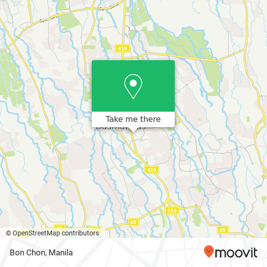 Bon Chon map