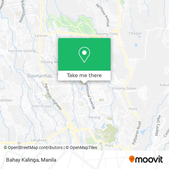 Bahay Kalinga map