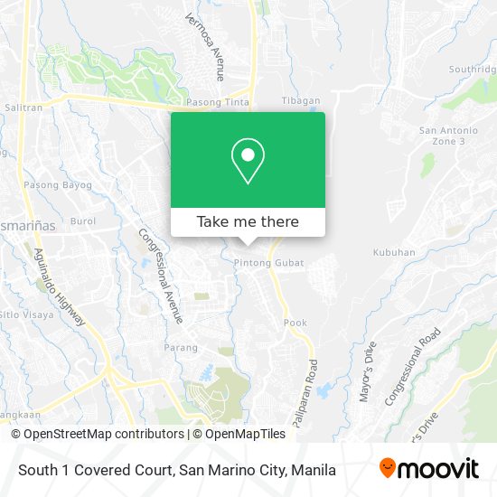 South 1 Covered Court, San Marino City map