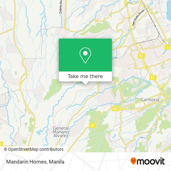 Mandarin Homes map